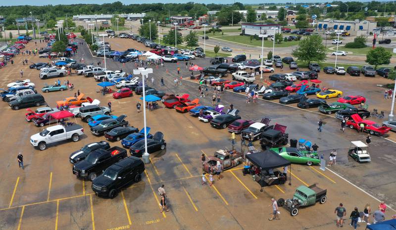 Many people attended the Cars and Coffee Car Show on Sunday,  July 14, 2024 at Bill Walsh Kia and Ford in Ottawa.