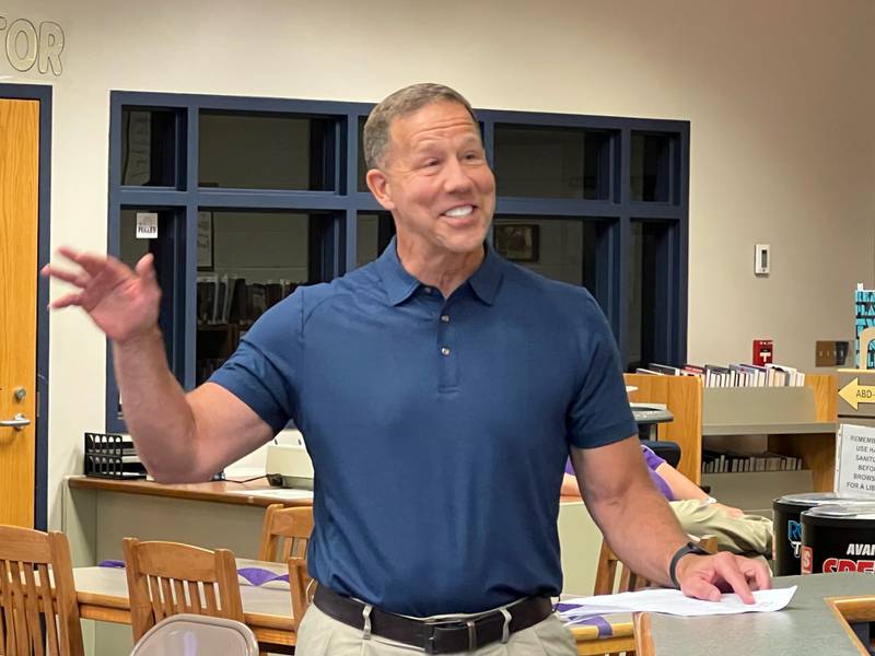 Mendota High School Superintendent Jeff Prusator said goodbye Tuesday, June 20, 2023, after serving the school district for 27 years.