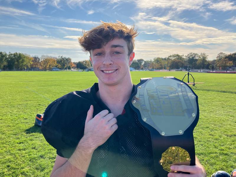 Crystal Lake Central defensive back James Fier.