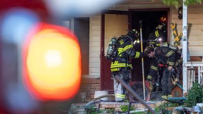 Photos: Wallace Fire Department responds to Ottawa house fire