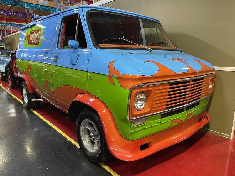 Interested parties can enter to win an overnight stay for two in the Volo Museum’s Mystery Machine parked at a premium shoreline spot at Fish Lake Beach and two combo passes to the museum and Jurassic Gardens.