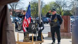 POW/MIA Chair of Honor installed at McHenry County courthouse, ‘lasting reminder’ of missing service members 