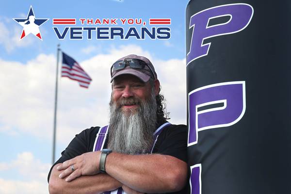 Plano’s Ken Ridgeway, Navy veteran and school groundskeeper, believes in ‘giving 110% in everything you do’