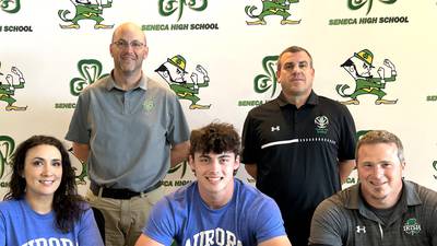 College signing: Seneca’s Kysen Klinker to hit the gridiron for Aurora University