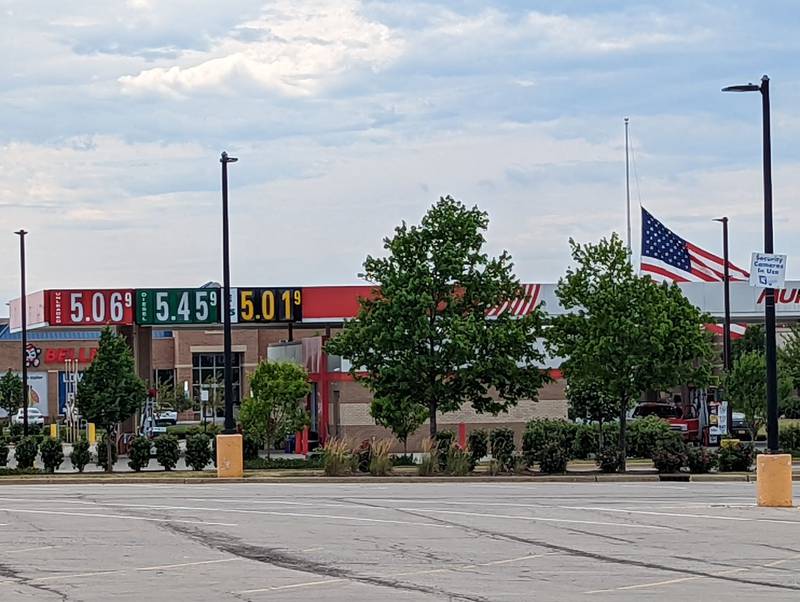 From steep increases in food, gas and rent to subtle increases in cell phone fees: Will County residents are facing rising prices nearly everywhere they turn. Pictured are gas prices at Murphy Express in Joliet on Monday, July 11, 2022.