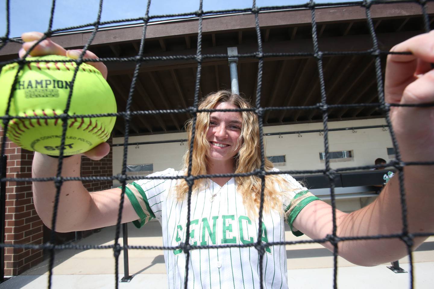Seneca's Tessa Krull poses for a photo on Monday, June 16, 2025 at Seneca High School. Knull is the 2025 Ottawa Times softball player of the year.