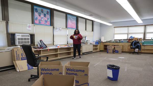 Packing up, moving out