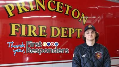 Cael Davis has the ‘best job in the world’ as Princeton firefighter/EMT