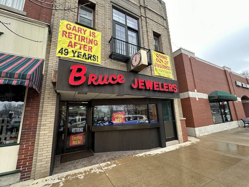 Bruce Jewelers is going out of business after 49 years on Wednesday, Nov. 16, 2022 in Princeton .