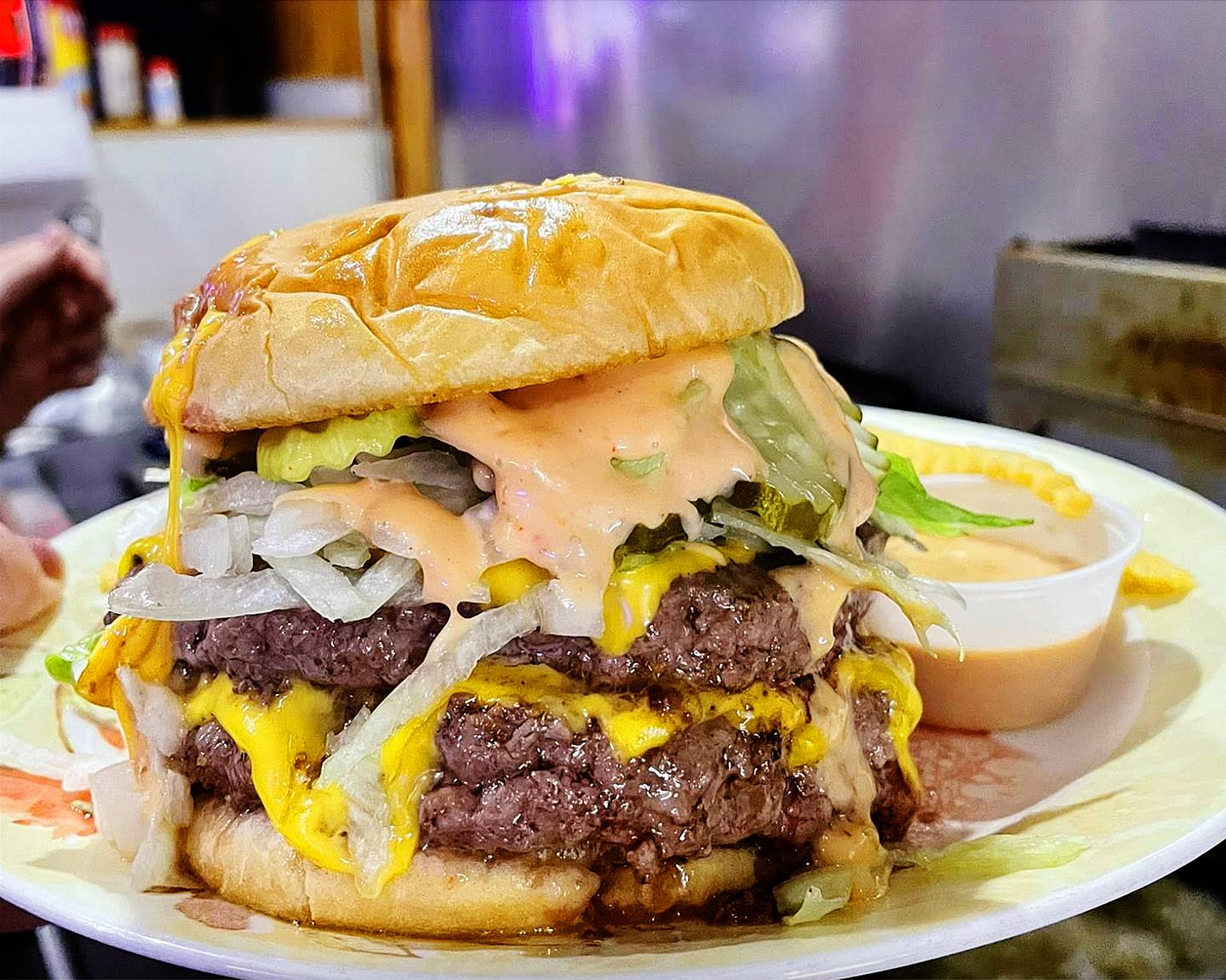 John's Pounder at Je-Rod's Bar and Grill in Shannon