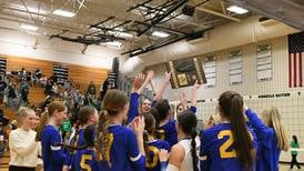 Photos: Lyons vs. York volleyball, Class 4A York Regional final