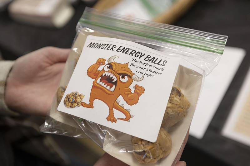 Monster Energy Balls, Josh Greenfield’s product is a great snack for busy people.