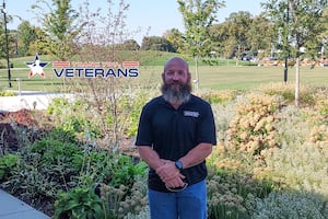 Senesac learns to embrace being a veteran