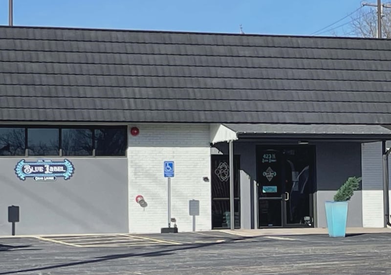 Blue Label Cigar Lounge in Lockport  is seen on Monday, Feb. 23, 2026. The cigar lounge will close on Feb. 28.