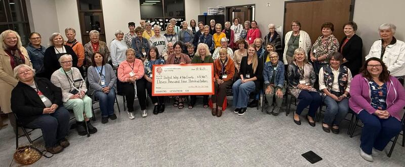 Creston-Dement Library recently hosted 100+ Women Who Care of Ogle County for their quarterly October meeting.