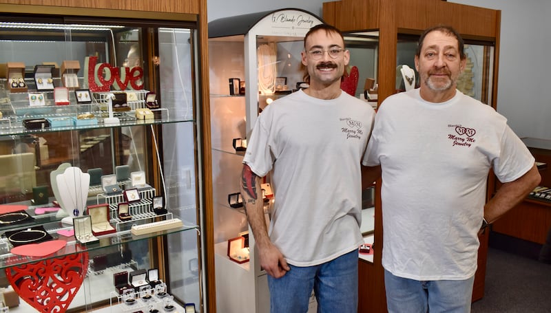 Gino Blando Jr. is taking over ownership of Marry Me Jewelry in Countryside from his father Gino Blando, becoming the store’s fourth-generation owner.