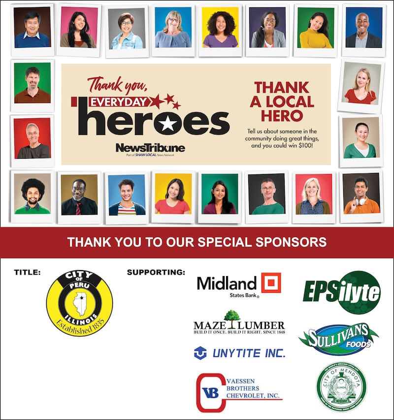Thank you, Everyday Heroes Header - LNT