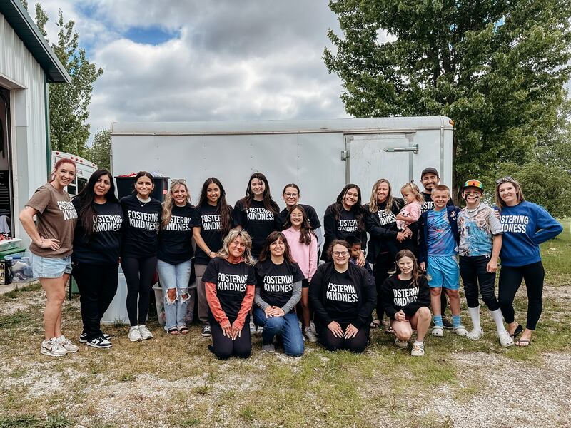 Volunteers from ABC Pediatrics joined Georgie's Closet for a volunteer day.