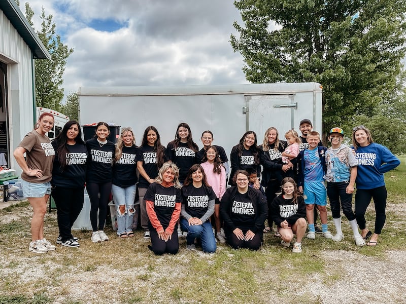 Volunteers from ABC Pediatrics joined Georgie's Closet for a volunteer day.