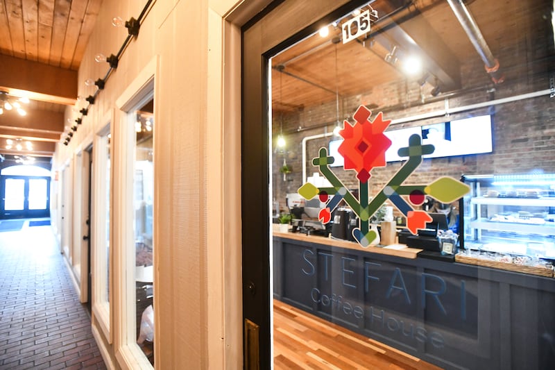 Coffee has returned to The Majestic with the opening of Stefari Coffee House, located in the east wing of the building.