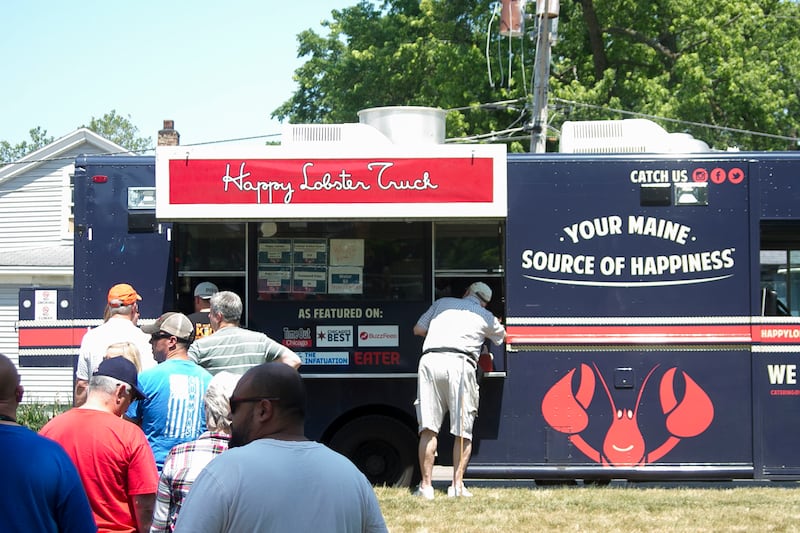Happy Lobster Truck was a hit with guests at the Montgomery Street Eats Festival at Montgomery Park June 12, featuring area food trucks and a beer garden.