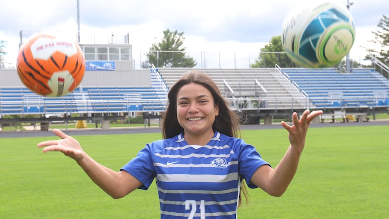 Playing soccer is part of the family for Princeton’s Yocelynn Robledo: BCR Girls Soccer Player of the Year