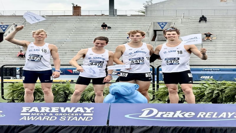 Elijah House qualifies for nationals on St. Ambrose 4x800 relay: Bureau County college update  