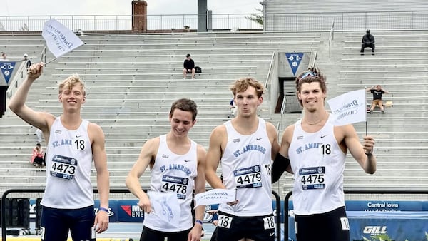 Elijah House qualifies for nationals on St. Ambrose 4x800 relay: Bureau County college update