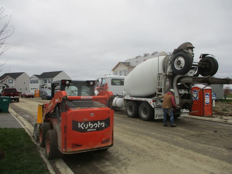 One spot in Joliet where home construction is active is the Deer Crossing subdivision. Nov. 22, 2024
