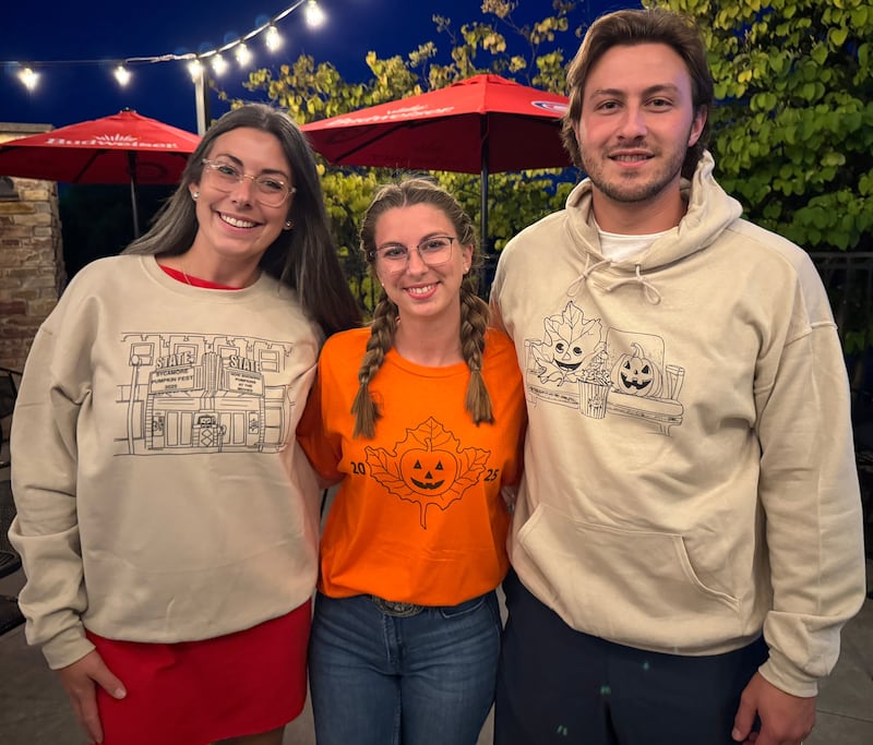 The Rotaract Club of Sycamore's 2025 Sycamore Pumpkin Festival apparel