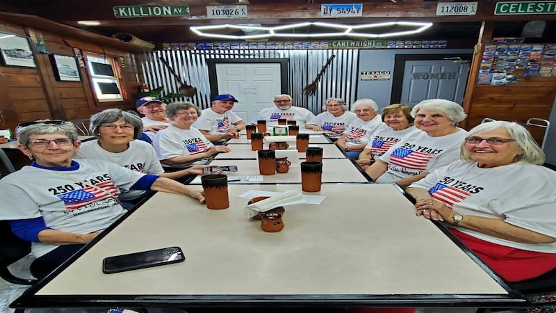 Senior dining group shows support for Flagg Township Museum’s 250th anniversary initiative