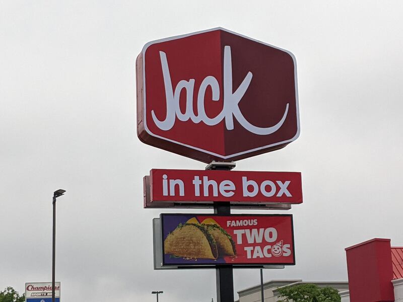 Jack in the Box at at 2101 S. Route 59 in Plainfield, will open in July, according to the Jack in the Box website. The free-standing sign to the new restaurant is seen on Wednesday,  June 4, 2025.
