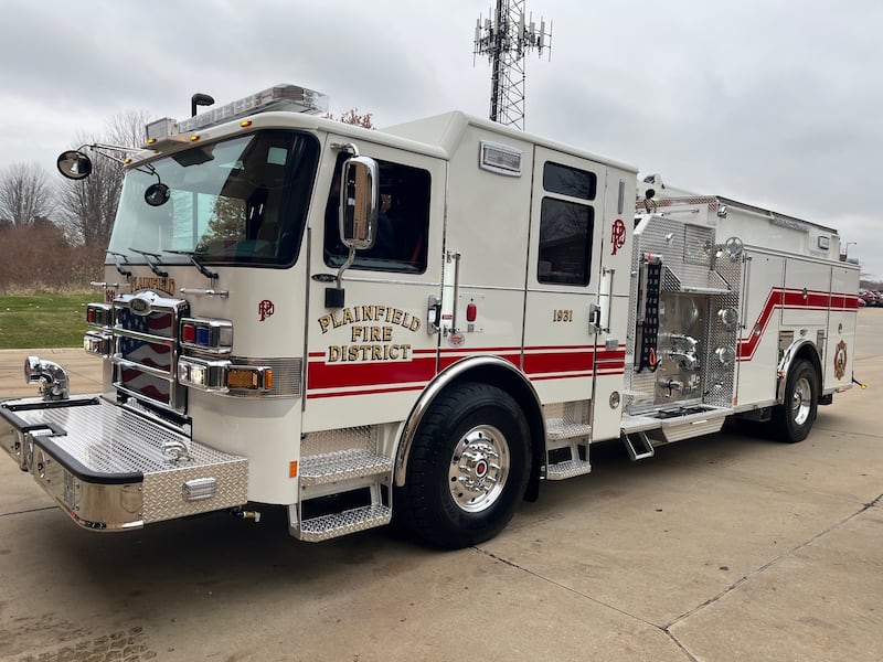 The Plainfield Fire Protection District has a new fire engine that will help enhance its readiness.
The 2025 Pierce Pumper is currently housed at the district’s Station Three, 25001 W. 119th Street, Plainfield