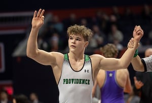 Justus Heeg repeats as state champ, leads three Providence wrestlers to win IHSA titles 