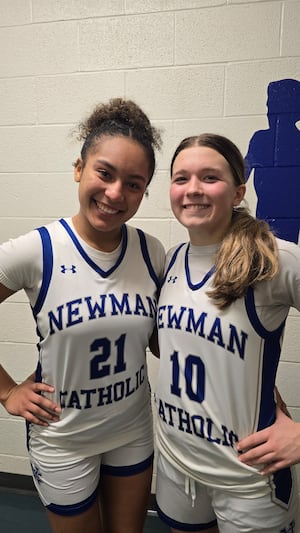 Newman girls battle past scrappy Stark County, open postseason with win