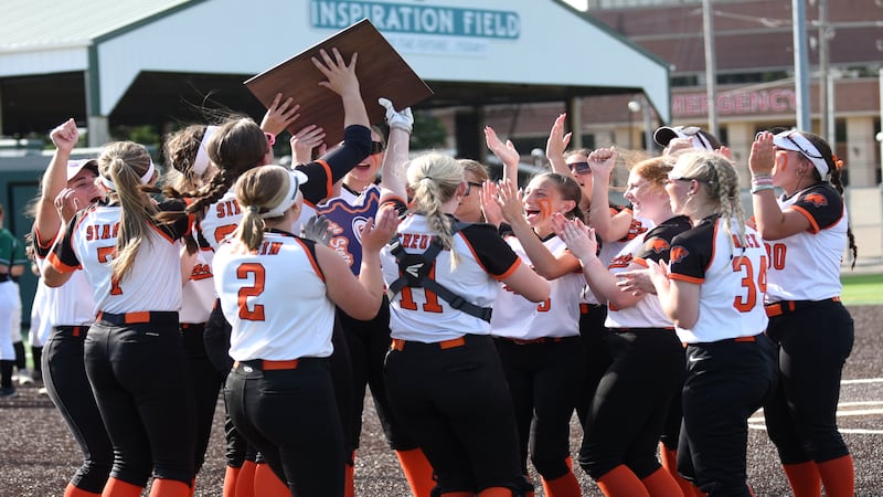 Photos: Gardner-South Wilmington vs. Meridian, Class 1A Illinois Wesleyan Supersectional softball