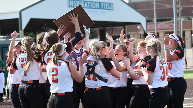 Photos: Gardner-South Wilmington vs. Meridian, Class 1A Illinois Wesleyan Supersectional softball