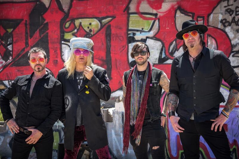 The band Enuff Z'Nuff is among the 2025 inductees into the Illinois Rock and Roll Museum on Route 66 in Joliet. April 8, 2025