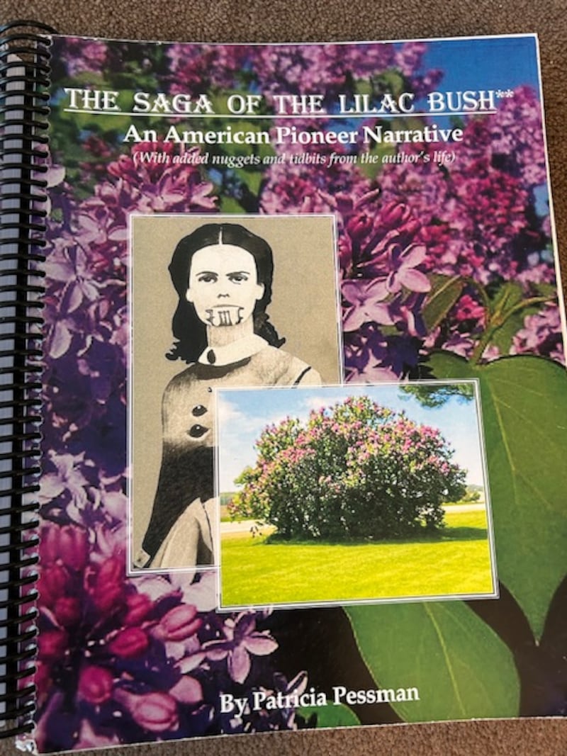 The Education Committee at the Windmill Cultural Center on Jan. 28 will feature Pat Pessman introducing the audience to the book she has written, “The Saga of the Lilac Bush - an American Pioneer Narrative”.