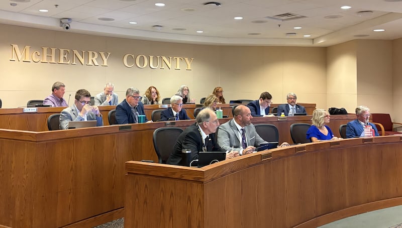 The McHenry County Board meets Sept. 16, 2025.