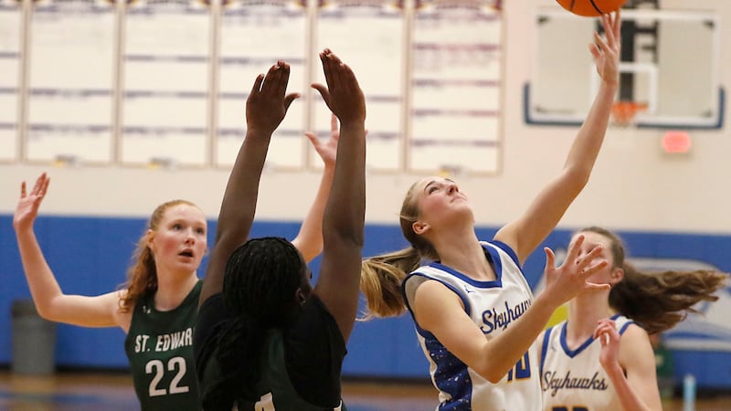 Photos: Johnsburg loses to St. Edward, Class 2A Johnsburg Sectional girls basketball final