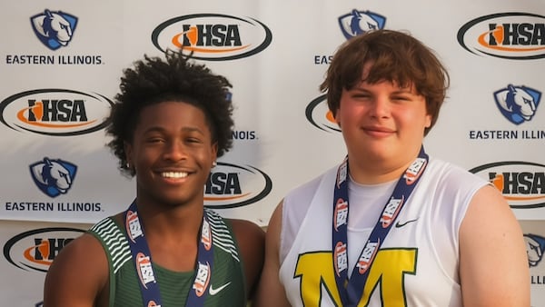 Bishop McNamara’s Malachi Lee wins 1A long jump title