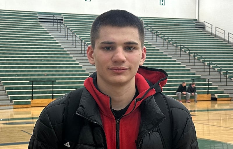 Glenbard East's Jacob Marynowski