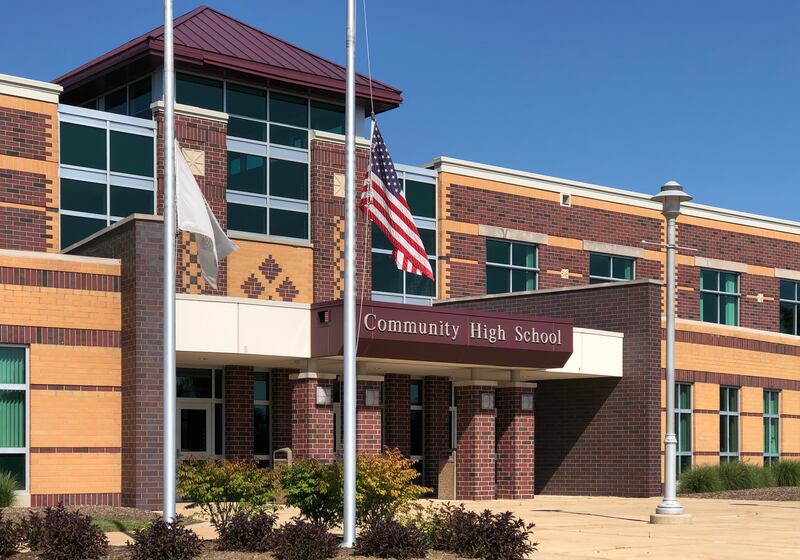 Marengo Community High School District 154 is photographed on Thursday, Aug. 6, 2020, in Marengo.