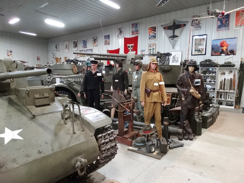 Roberts Armory WWII museum will be open to the public in honor of Veterans’ Day on Sunday, Nov. 5, from 1-4 p.m.