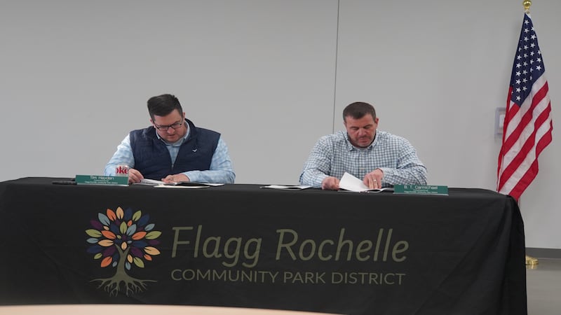 Rochelle park district board approves purchase of new mower
