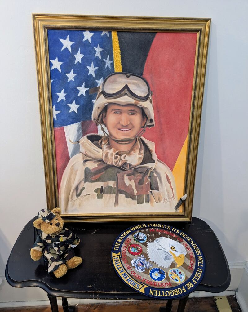 Lincoln Hollinsaid is among the portraits featured at the Bureau County History Center's portraits exhibit.