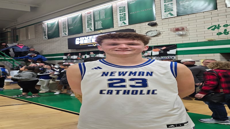 Newman scores season high, sets wins record with 85-63 victory over Alleman