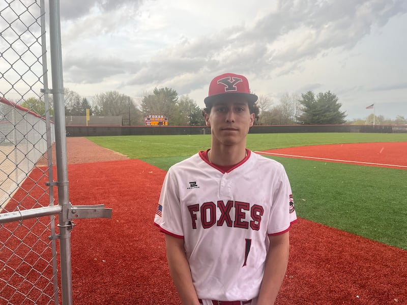 Yorkville senior Gabe Sanders