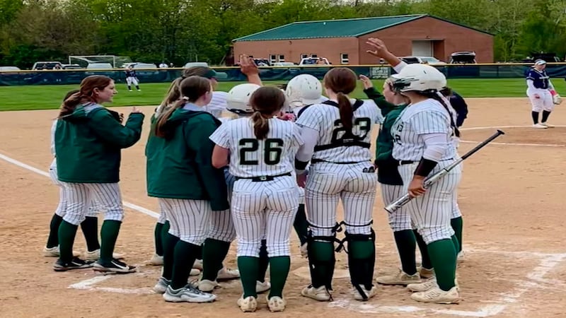 Freshman Hannah Heiberger’s two home runs, double power St. Bede to Tri-County win over Marquette